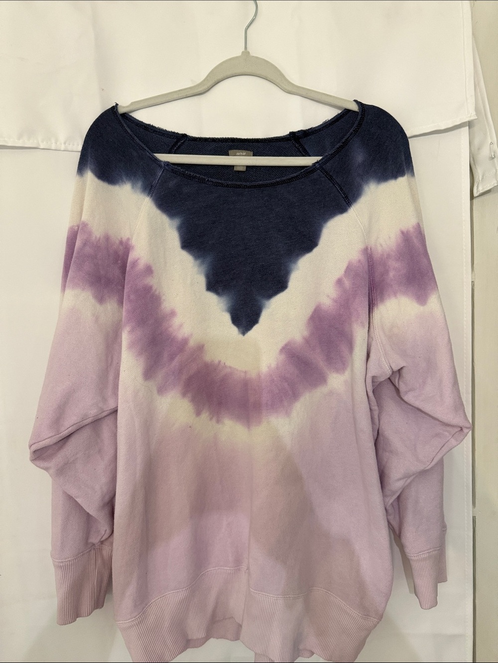 Aerie oversized tie-dye crewneck